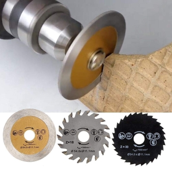 Zestaw brzeszczotów do cięcia płytek metalowych o średnicy 5,5 cm [12010000089]